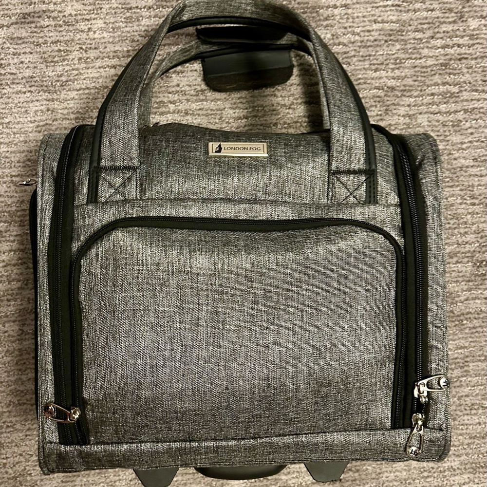 London Fog Charcoal Travel Bag